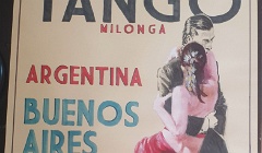 Tango - Acrylique mine graphite - feutres acrylique - Papier d art sepia format 60x80cm